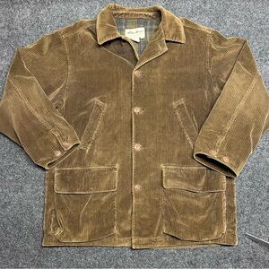 Vintage corduroy barn chore jacket brown gorpcore whimsygoth americana cottage